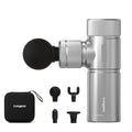 LONGEST Mini Massage Gun for Pain Relief, 4 Heads,Gray - color: 5. Gray 02