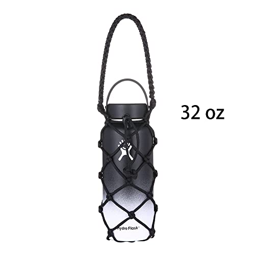Water Bottle Carrier Strap Wine Cup Holder for Sports Bottle Sling Water Flask 17-25oz 32oz-40oz 64oz - color: Black (32oz-40oz)