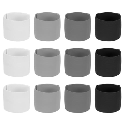 Soccer Captain Armband Elastic Wrist Arm Bands Adjustable Player Team Leader Anti-Slip Badge Sports Accessories - color: Classic Color
