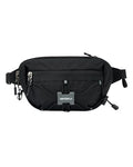 WATERFLY Small Fanny Pack RFID Blocking Travel Hiking Crossbody Waist Bag - color: Black