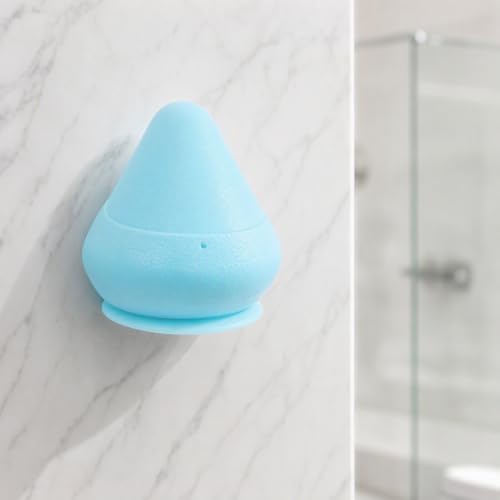 Portable Silicone Muscle Massage Ball with Suction Base for Neck Shoulder Back and Waist Relief Self-myofascial Release Tool for Deep Tissue Relaxation and Muscle Tension Release
