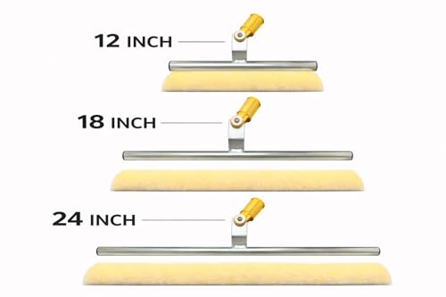 12 Inch Lightweight T-Bar Applicator Handle with 1 Sleeve Included (12 Inch) - size: 12 Inch