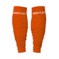 Battle Sports Long Scrunch Football Sock Sleeve, Men, Boys - color: Orange