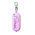 Knockout Siren - Blush - Personal Security Alarm Keychain - Rechargeable - Easy to Use - Super Loud - 130 DB - LED Flashlight - Emergency Safety Alarm for Women, Men, Children, Elderly - TSA Approved - color: Blush