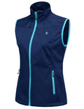 Little Donkey Andy Women's Lightweight Softshell Vest - color: Blue, size: X-Large