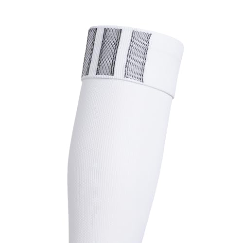 adidas Team Speed Over-the-Calf Soccer Socks or Calf Sleeves 1 Pair - color: White/Black/5/Calf Sleeve, size: Large, style: Calf Sleeve