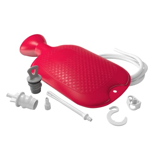 Flents Douche & Enema Combination Kit, 1.66 L Personal Care System, Red - size: 1.66 L