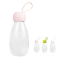 emoi BPA Free Water Bottle, 12oz/360ml Cute Water Bottle with Carrying Strap, Ideal for Kids Boys Girls Students Women Healthy Hydration-Pink - color: Pink Cap, size: 12 Ounces