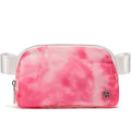 Pander Crossbody Belt Bag for Women and Men, Travel and Everyday Use - color: Cloud Pink