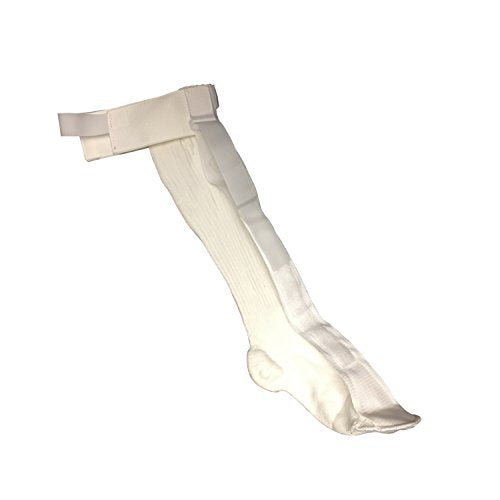 OTC Night Sock, Plantar Fasciitis, Achilles Tendonitis, Step Arch Tight Calf Muscle Support, White, X-Large - color: White, size: X-Large