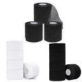 3 Rolls Black Pre Wrap + 5 Rolls White Athletic Tape +5 Rolls Black Athletic Tape