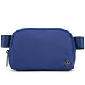Pander Crossbody Belt Bag for Women and Men, Travel and Everyday Use - color: Blue Perennial