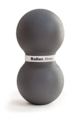 Roller Fitness Infinity Roller, Peanut Foam Roller, Large 8-Inch Double Massage Ball Exercise Roller (Gray - Soft) - style: Gray - Soft