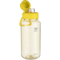 Fanhaw 32oz Clear Plastic Water Bottle with Fast-Flow Lid, Imperial Yellow - color: Imperial Yellow