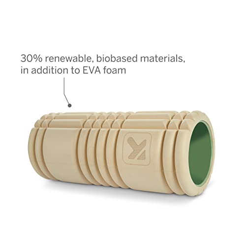 TRIGGERPOINT Performance Therapy Grid Patented Multi-Density Foam Massage Roller (30% Renewable Materials) Exercise,Deep Tissue Muscle-Muscle Pain&Tightness,Improves Circulation (13"),Tan (Pack of 6) - color: Tan, size: 13 Inch (Pack of 6)