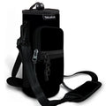 ToLuLu 25/32/40oz Water Bottle Carrier Bag Pocket,Insulated Neoprene Adjustable Shoulder Strap Water Bottle Pouch Case, Crossbody Water Bottle Holder Sling Sleeve for Men Women Adults - color: Black, size: 25 OZ