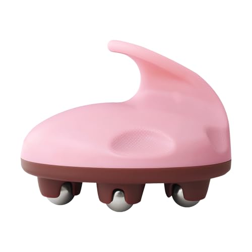 Lymphatic Massage Roller for Cellulite Remover Body Sculpting - Handheld Cellulite Massage Tool for Body Bloat Blood Circulation Lymphatic Drainage Pink - color: Pink