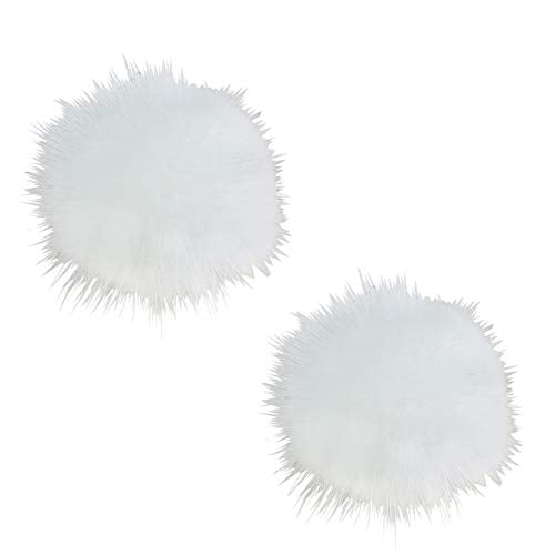 Tinkerbell Pom Poms for Shoes Fluffy Shoe Clips Pompoms, 1 Pair
