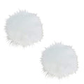 Tinkerbell Pom Poms for Shoes Fluffy Shoe Clips Pompoms, 1 Pair