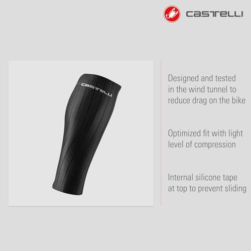 CASTELLI Unisex Fast Legs Sleeves - size: Small