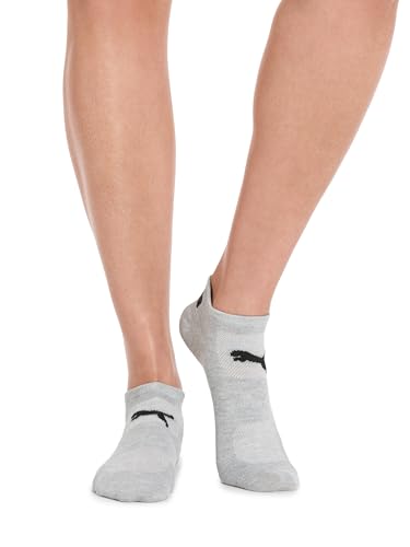 PUMA Women's Low Cut Socks (6-Pack) - color: Grey White Black