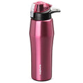 Cupture Action Bottle with Handle - Stainless Steel Vacuum-Insulated, 22 oz - color: Pink