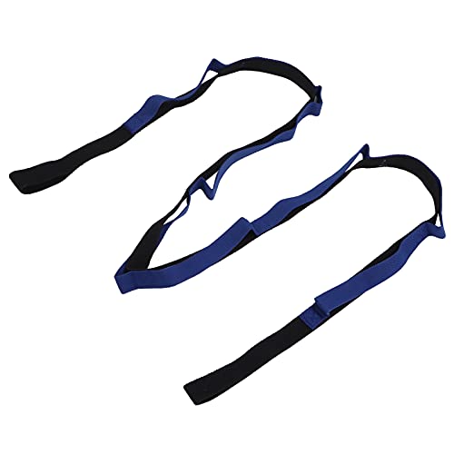 Stretch Strap Yoga Stretching Band MultiLoop Fitness Equipment for Yoga Pilates Muscle Stretching Physical Workouts Durable Tight Weaving Technology Unbreakable Design for Men
