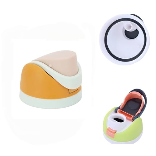 replacement cap compatible with orange Owala Freesip water bottle - color: orange