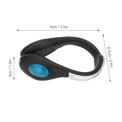 LED Shoes Clip Lights, USB Charging Clip On Shoe Lights, Safety Night Running Gear for Walking Jogging Biking Cycling Biking Accessories - color: Blue