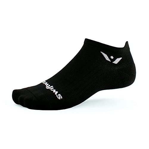 Swiftwick ASPIRE Zero No Show Performance Socks - color: Black - Tab, size: X-Large