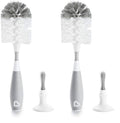 Munchkin® Bristle™ Bottle Brush, Grey (Pack of 2) - color: Gray, size: 1 Count (Pack of 2)