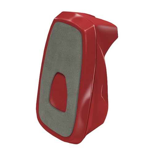 Acrimet Desktop Tape Dispenser, Premium, Non-Skid Base, Plastic, Red - color: Red