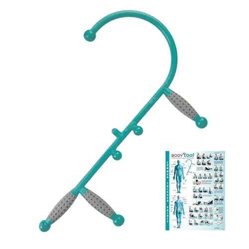 North Coast Medical Trigger Point Massage Cane, Muscle Hook for Back & Neck