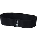 Fittest Pro by Limm Resistance Bands for Legs and Butt, Fabric Exercise Loop Bands Yoga, Pilates, Rehab, Fitness and Home Workout, Strength Bands for Booty - color: Black Leg Bands - Large - 16 inches