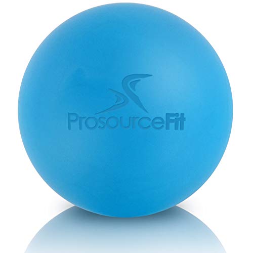 ProsourceFit Lacrosse Massage Ball for Self-Myosfascial Release, Deep Tissue Massage, Muscle Mobility, Post-Workout Recovery