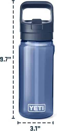YETI Yonder 600 ml/20 oz Water Bottle with Yonder Straw Cap, Cape Taupe - color: Cape Taupe, size: 20 Ounces