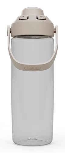 CamelBak Thrive Chug Water Bottle, High Flow Lid Design for Quick Everyday Hydration and Active Use, 20oz, Clear - color: Clear, size: 20 Ounces