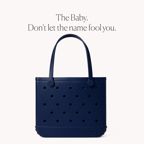 BOGG BAG Medium Tote – 15” x 12.5” x 5” – Essential Bags for Beach, Pool, Boat, Sports, Tailgating, Cruise, Travel - color: You Navy Me Crazy