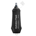 500ml Soft Flask Soft Water Bottle for Running, Hiking, Cycling and Climbing - Black - color: 500ml, black