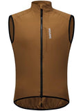 WOSAWE Reflective Cycling Vest with Chest Pocket Water-Repellent Lightweight Windproof Gilet for Running, Hiking, Biking - color: Yellow, size: XX-Large