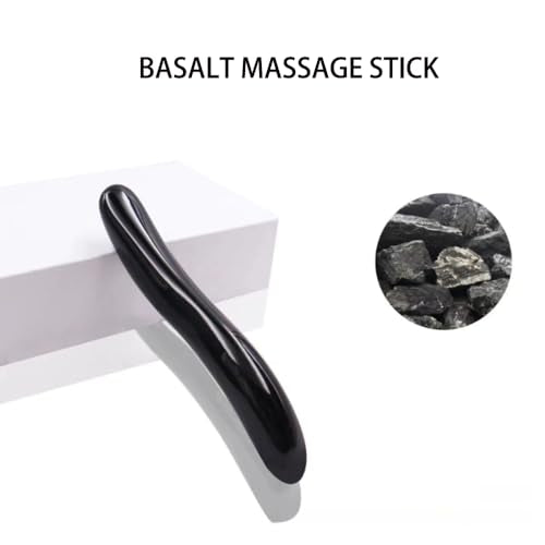 Massage Stones Guasha Roller Obsidian Gemstone Meditation Healing Stick Stone Gua Sha Board for Facial Spa Massage