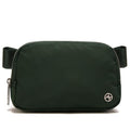 Pander Crossbody Belt Bag for Women and Men, Travel and Everyday Use - color: Legacy Green