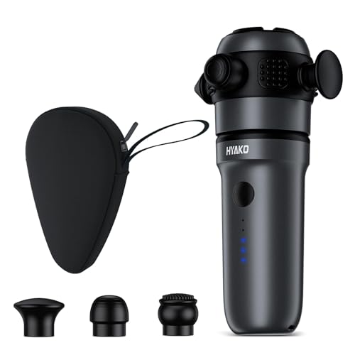 HYAKO R1 Mini Therapy Massager - Travel Deep Tissue Vibration Massage Gun