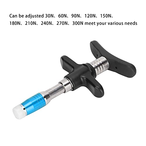 ZJchao Chiropractic Adjustment Tool, 10 Levels Manual Single Head Spinal Massager Hand Back Massage Tool Gun Device Portable Chiropractic Adjustment Tool (Blue)