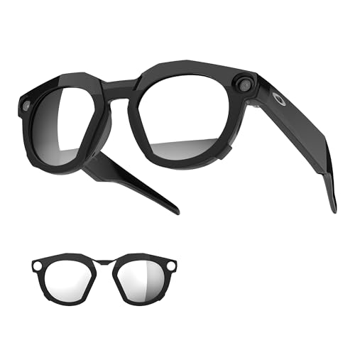 HIBLOKS Polarized Clip-on Compatible with Oakley Meta HSTN Smart Glasses - size: Silver