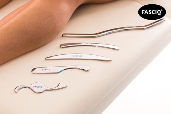 FASCIQ IASTM Tool Small Bar, Soft Tissue Release and Mobilization, Stainless Steel - style: Small Handlebar