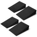 4 Pcs Foam Wedge Squat Wedges for Yoga - 9"L x 5.9"W x 2.4"H EVA Foam Incline Slant Boards for Calf Stretching, Squats, Workout & Exercise