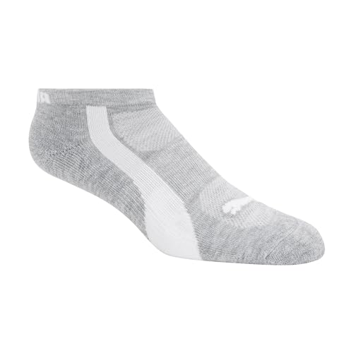 PUMA Women's Low Cut Socks (6-Pack) - color: Black/White/Grey