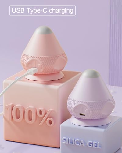 Heated Vibrating Massage Ball, Mini Suction Muscle Massager