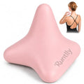 Trigger Point Massage Tool, 3" × 2.6", Deep Tissue Manual Massage Ball for Muscle Knots & Myofascial Release, Physical Therapy Tool for Plantar Fasciitis, Foot Hand Hip & Back Soreness Relief - color: Pink
